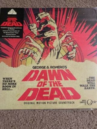 Dawn Of The Dead Soundtrack Waxwork Goblin Romero Argento