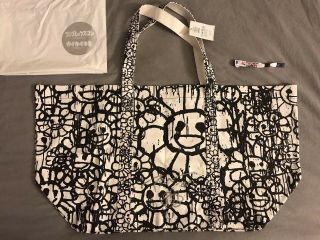 Complexcon Takashi Murakami X Madsaki Daisy Tote Bag.  Signed By Both Artist