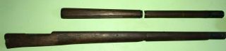 Lee Enfield No4 Mk1 Rifle Walnut Low Wall Trials / Early Front Wood Set