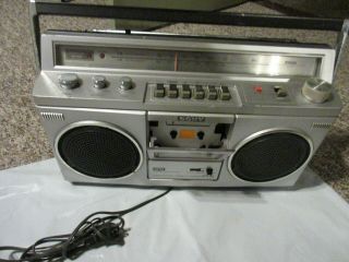 Vintage Sony Cfs - 45 Fm/am Stereo Cassette Re - Corder Boom Box