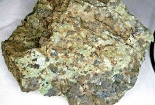 Fluorescent Daylight Blue / Green Microcline Amazonite Franklin NJ Mineral Rock 2