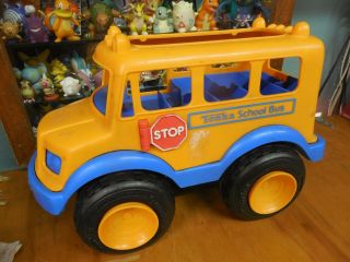 Vintage Tonka Hard Plastic School Bus Made In The U.  S.  A.