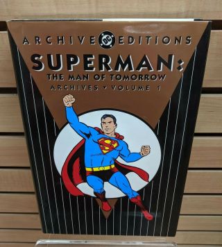 Dc Archive Editions Superman The Man Of Tomorrow Archives Hc Volume 1