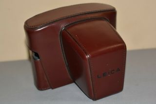 Vintage Leica Brown Leather Case For M4 - P Camera