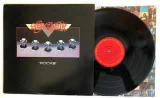 Aerosmith - Rocks - 1976 Us Album Vg,  Ultrasonic