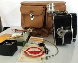 Vintage Bolex Paillard H16 Reflex 16mm Camera Movie Made In Switzerland