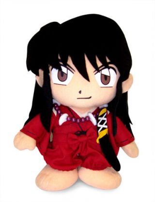 Official Inuyasha Human Form 9 " Plush Stuffed Doll (ge - 6118)