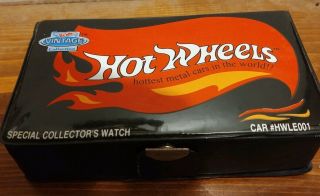 Hot Wheels Collecters Watch In Case