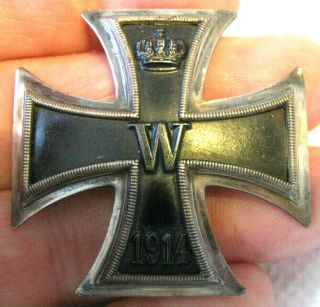 Named Wwi Iron Cross First Class Imperial German Medal Ek1 World War One