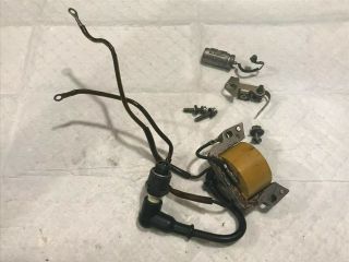 McCulloch 1 - 70 1 - 80 Vintage Chainsaw COMPLETE ignition coil has good spark 3