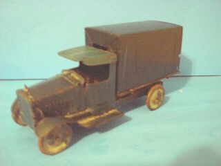 Old 1920,  S C,  W Coffee Pressed Steel Truck