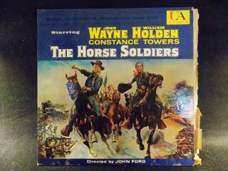 The Horse Soldiers Soundtrack (united Artists Ual 4035) Promo Lp Vg/vg