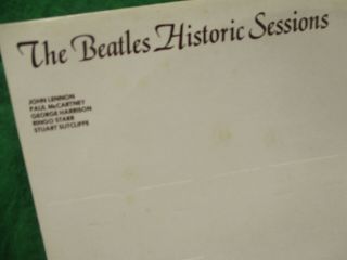 The Beatles Historic Sessions DBL LP UK PRESS 2