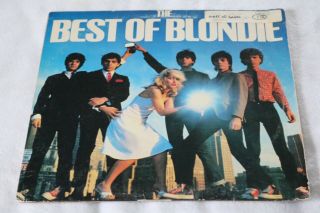 Blondie The Best Of Blondie 1981 Us Vg Vinyl Lp Chrysalis ‎chr 1337 Wave