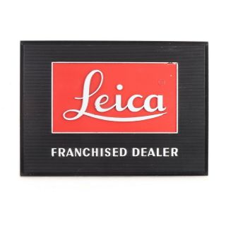 :leica Leitz Vintage Franchised Dealer Display Sign Prop