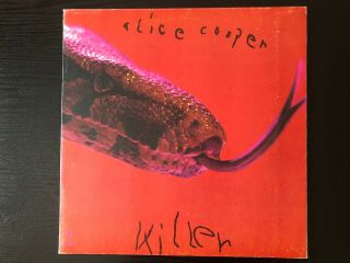 Alice Cooper - Killers 1970s Collectable Vinyl (green Warner Bros Label)