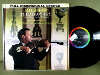 Nathan Milstein Violin Concerto In D Major ‎sp - 8512 Steinberg Tchaikovsky