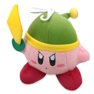 Real Little Buddy (1317) 6 " Link/sword Kirby Plush Doll Kirby Adventure