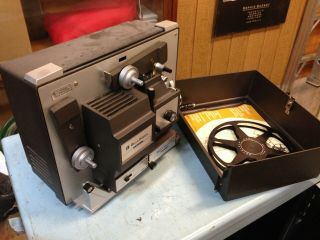 Vintage Bell & Howell 8 Movie Projector Design 456a Serial 79978