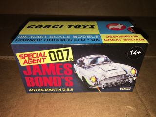 Corgi Hornby Hobbies Die Cast 007 James Bond Aston Martin Db5 04205