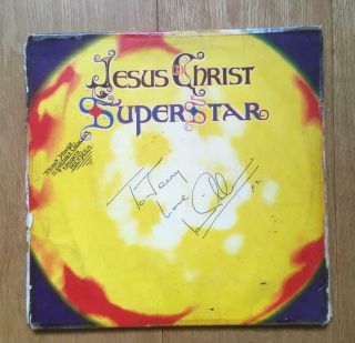 JESUS CHRIST SUPERSTAR Vinyl LP MKPS 2011 SIGNED by IAN GILLAN DEEP PURPLE best 2