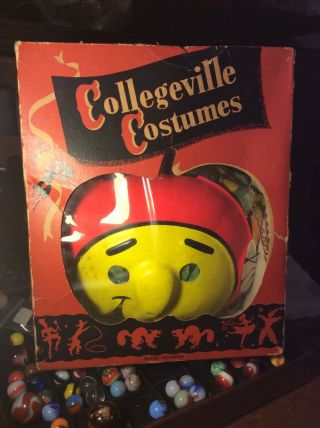 Collegeville Costumes Nabisco Munchy The Spoonman Cereal Premium No.  229 W/ Mask