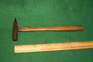 Great User Vintage Cross Peen Riveting Hammer Blacksmith Tool Inv Ed10