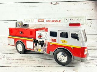 Tonka 328 Fire Rescue Bucket Truck W/ Noise & Flashing Lights 36”