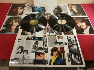 The Beatles - The White Album - 4 Pictures,  Poster,  Low Numer 0739971 Vg,