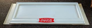 Very Rare 1950s Coca - Cola " Fishtail " Sign & Display.  Nos &