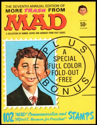 More Trash From Mad 7 G,  (includes Insert Bonus) 1965 Ec
