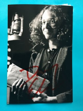 Danny Elfman Hand Signed Autograph Photo - Film Score Composer