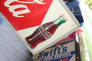 Vintage c.  1950 Coca Cola Soda Pop Gas Station 32 