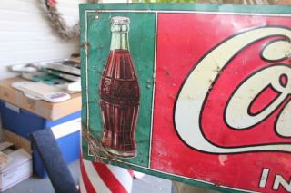 Rare Vintage Coca Cola W/1916 Bottle Soda Pop 35 