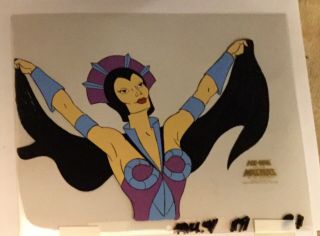 Evil - Lyn Stamped Hand Painted Anime Production Cel,  He - Man Motu