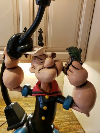 Popeye Street light with lamp Figurine Statue - Kings Features/Hearst 3