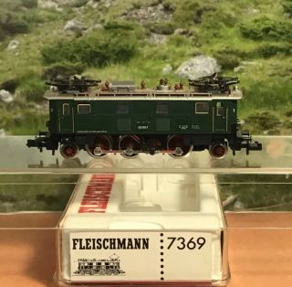 N Scale Fleischmann (piccolo) Item 7369 Vintage Br132db Electric Locomotive