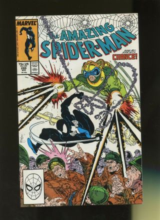 Spider - Man 299 Nm 9.  4 1 Book Marvel 1988 Peter Venom Cameo,  2nd App