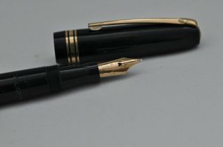 Lovely Vintage Mabie Todd Swan Calligraph Fountain Pen – Medium Semi Flex Tip