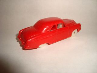F&F Mold 1954 Mercury 2 Dr.  Coupe Cereal Premium Plastic Toy Car / Red 2