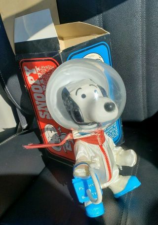 Vintage 1969 Snoopy Astronaut Doll Near