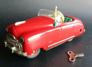 Vintage Schuco Radio 4012 Musical Wind - Up Toy Car