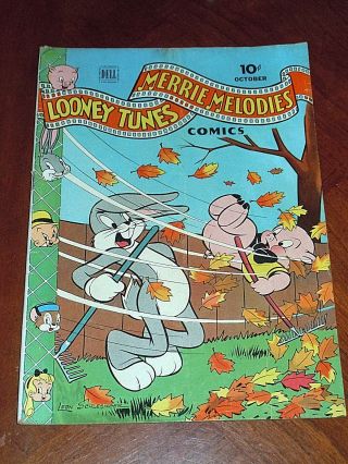 Looney Tunes Merrie Melodies 36 (1944) Vg,  (4.  5) Cond.  Bugs Bunny Porky Pig