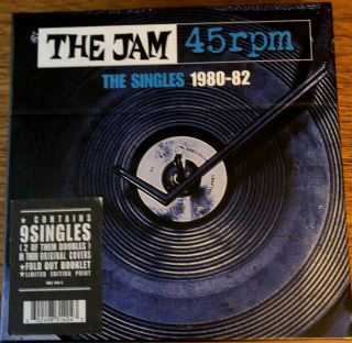 Vinyl Records / The Singles 1980 - 82 / The Jam / Box Set Vgg / Booklet Ex Cond.