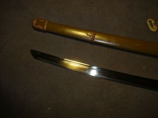 Japanese WWll Army officer ' s sword,  muratato,  arsenal,  matching number 3
