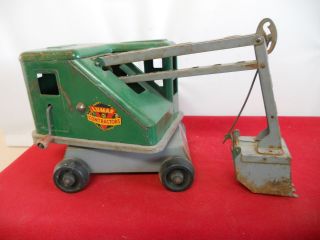 Vintage Toy Marx Toys Automatic Scoop Power Shovel Lumar Contractors W/o Track