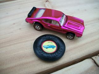 Hot Pink Over Chrome Olds 442 Redline With Button Bright Pink Read All