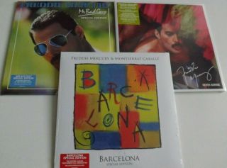 Freddie Mercury 3 X Vinyl Lp 2019 Never Boring / Barcelona & Mr Bad Guy