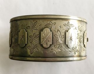 Antique Silver English Victorian Bracelet