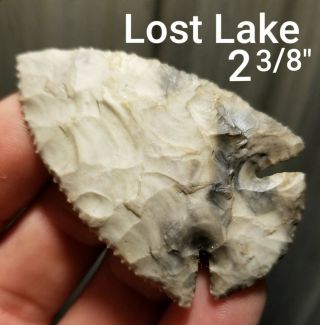 Deep Notch Aka Lost Lake Arrowhead Spear Point Native Indian Artifact